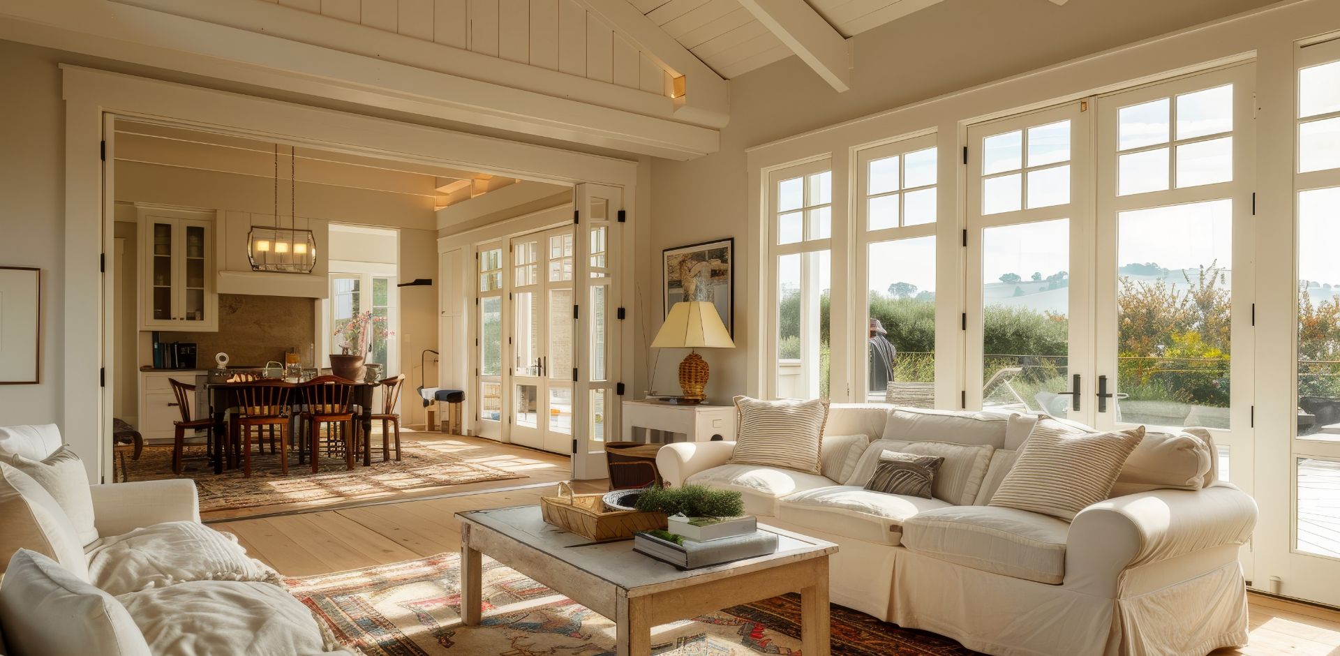 Photo d'un intérieur de maison lumineux